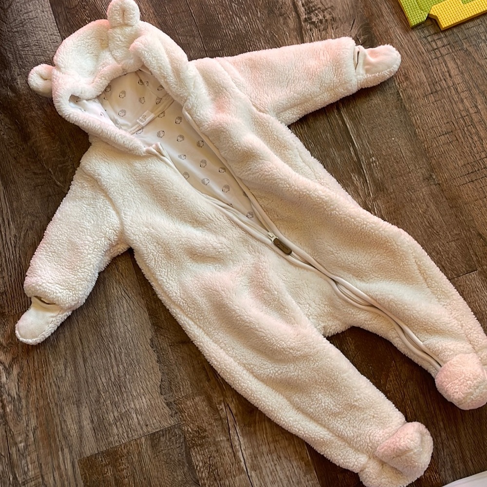 H & M bear snow suit